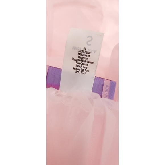 Vintage Beth Michaels Satin Nightgown with Sheer Robe Pink Sz Small - Picture 10 of 10